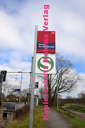 Bellheim Eisenbahn - Bellheim Bahnhaltepunkt - Am Mühlbuckel