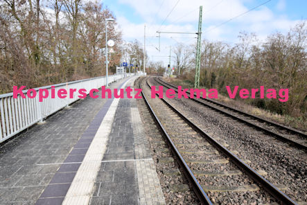 Bellheim Eisenbahn - Bellheim Bahnhaltepunkt - Am Mühlbuckel