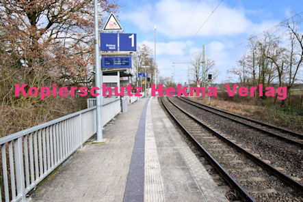 Bellheim Eisenbahn - Bellheim Bahnhaltepunkt - Am Mühlbuckel