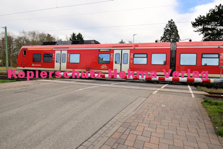 Bellheim Eisenbahn - Bellheim Bahnübergang - Bellheim II Bü 1267 km 32,889