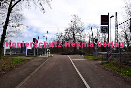 Bellheim Eisenbahn - Bellheim Bahnübergang - Bellheim I Bü 1266 km 32,488 Am Mühlbuckel