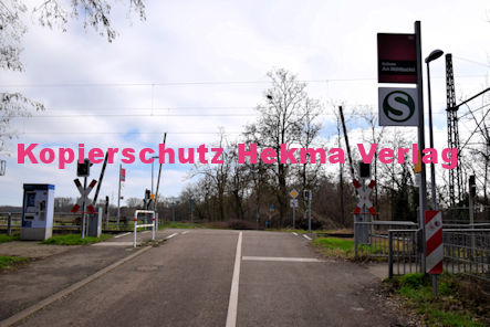 Bellheim Eisenbahn - Bellheim Bahnübergang - Bellheim I Bü 1266 km 32,488 Am Mühlbuckel