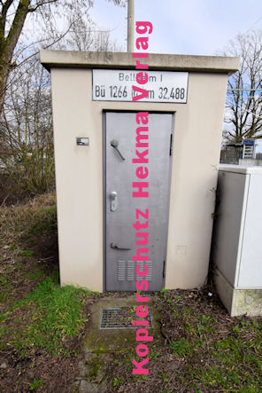 Bellheim Eisenbahn - Bellheim Bahnübergang - Bellheim I Bü 1266 km 32,488 Am Mühlbuckel