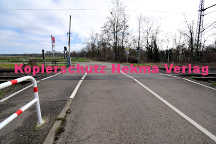 Bellheim Eisenbahn - Bellheim Bahnübergang - Bellheim I Bü 1266 km 32,488 Am Mühlbuckel