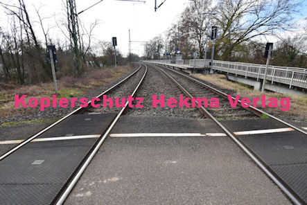 Bellheim Eisenbahn - Bellheim Bahnübergang - Bellheim I Bü 1266 km 32,488 Am Mühlbuckel