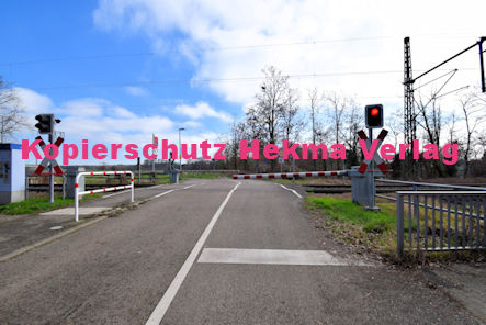 Bellheim Eisenbahn - Bellheim Bahnübergang - Bellheim I Bü 1266 km 32,488 Am Mühlbuckel