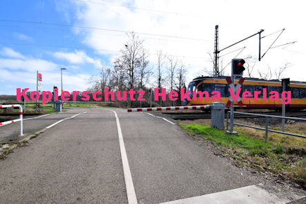 Bellheim Eisenbahn - Bellheim Bahnübergang - Bellheim I Bü 1266 km 32,488 Am Mühlbuckel