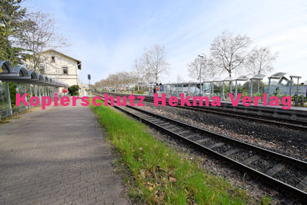 Deidesheim Eisenbahn - Deidesheim Bahnhof - Bahnsteig