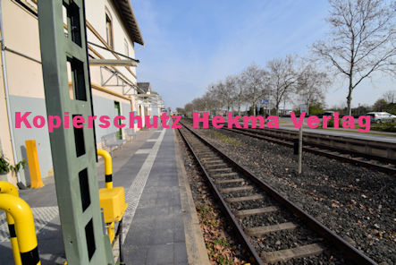 Deidesheim Eisenbahn - Deidesheim Bahnhof - Bahnsteig