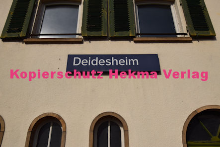 Deidesheim Eisenbahn - Deidesheim Bahnhof - Bahnhofsgebäude