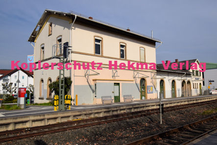 Deidesheim Eisenbahn - Deidesheim Bahnhof - Bahnhofsgebäude