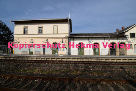 Deidesheim Eisenbahn - Deidesheim Bahnhof - Bahnhofsgebäude