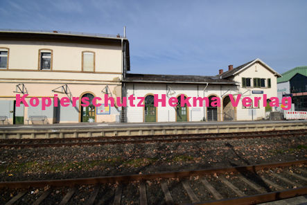 Deidesheim Eisenbahn - Deidesheim Bahnhof - Bahnhofsgebäude