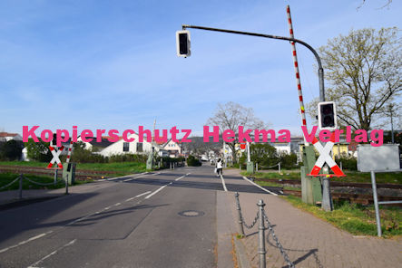 Deidesheim Eisenbahn - Deidesheim Bahnübergang Bü 6,3 - Bahnhofstraße