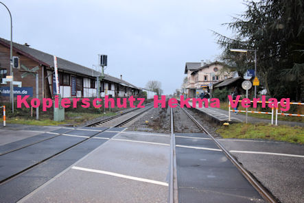 Edesheim Eisenbahn - Edesheim Bahnübergang - Jahnstraße