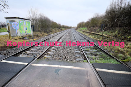 Edesheim Eisenbahn - Edesheim Bahnübergang BÜ 11,6 - Knöringer Weg