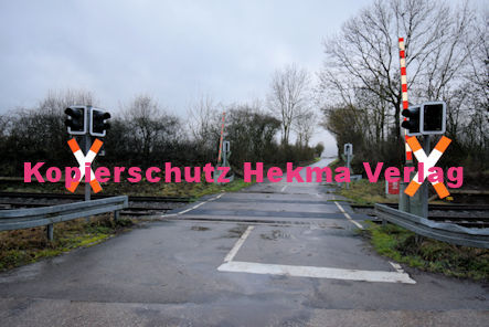 Edesheim Eisenbahn - Edesheim Bahnübergang BÜ 11,6 - Knöringer Weg