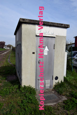 Forst an der Weinstraße - Eisenbahn - Forst Bahnübergang 2320 Bü 10,1 - Heidweg