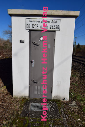 Germersheim Eisenbahn - Bahnübergang Germersheim Süd Bü 1252 km 25,520 Mozartstraße