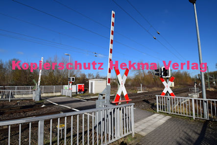 Germersheim Eisenbahn - Bahnübergang Germersheim Süd Bü 1252 km 25,520 Mozartstraße