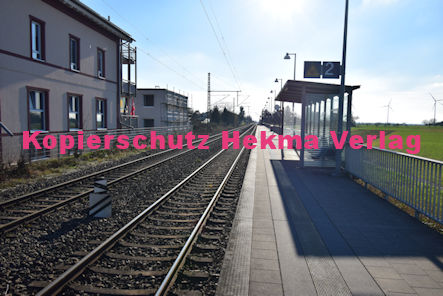 Heiligensten Eisenbahn - Bahnhaltepunkt Heiligenstein - Bahnsteig
