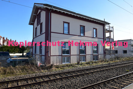 Heiligensten (Pfalz) Eisenbahn - Bahnhaltepunkt Heiligenstein - Bahnhofsgebäude