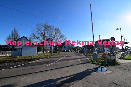 Heiligenstein Eisenbahn - Heiligenstein Bahnübergang - Bü Heiligenstein km 14,166 - Bahnhofstraße