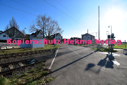 Heiligenstein Eisenbahn - Heiligenstein Bahnübergang - Bü Heiligenstein km 14,166 - Bahnhofstraße