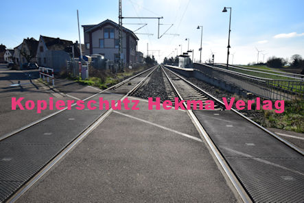 Heiligenstein Eisenbahn - Heiligenstein Bahnübergang - Bü Heiligenstein km 14,166 - Bahnhofstraße