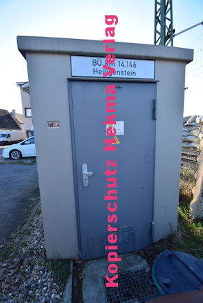 Heiligenstein Eisenbahn - Heiligenstein Bahnübergang - Bü Heiligenstein km 14,166 - Bahnhofstraße