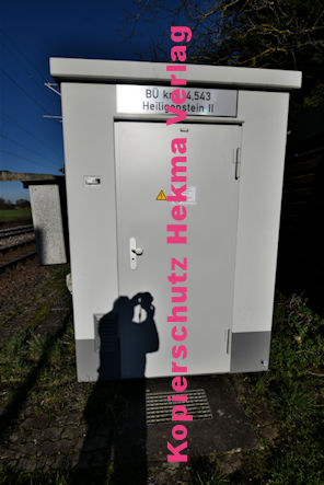 Heiligenstein Eisenbahn - Heiligenstein Bahnübergang - Bü Heiligenstein km 14,543 - Fahrweg