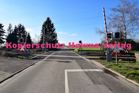 Heiligenstein Eisenbahn - Heiligenstein Bahnübergang - Bü Heiligenstein km 14,543 - Fahrweg