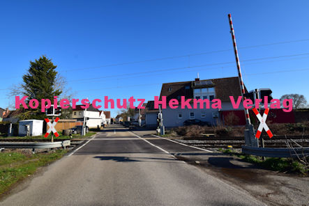 Heiligenstein Eisenbahn - Heiligenstein Bahnübergang - Bü Heiligenstein km 14,543 - Fahrweg