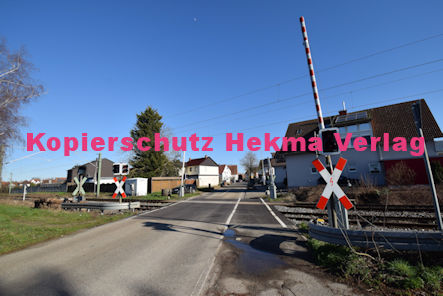 Heiligenstein Eisenbahn - Heiligenstein Bahnübergang - Bü Heiligenstein km 14,543 - Fahrweg
