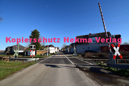 Heiligenstein Eisenbahn - Heiligenstein Bahnübergang - Bü Heiligenstein km 14,543 - Fahrweg