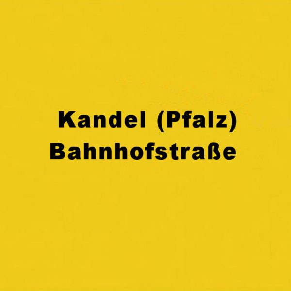 Kandel (Pfalz) Bahnhofstraße