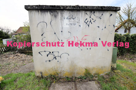 Kandel (Pfalz) - Eisenbahn - Kandel Bahnübergang 1207 Bü 6,136 - Hubstraße