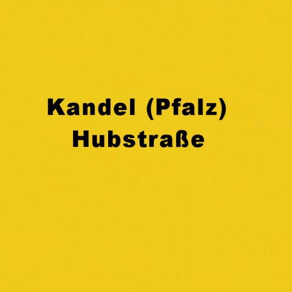 Kandel (Pfalz) Hubstraße