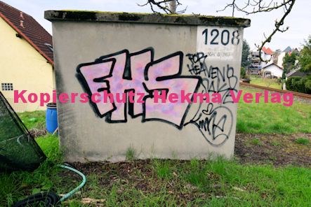 Kandel (Pfalz) - Eisenbahn - Kandel Bahnübergang 1208 Bü 6,267 - Saarstraße