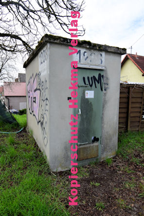 Kandel (Pfalz) - Eisenbahn - Kandel Bahnübergang 1208 Bü 6,267 - Saarstraße