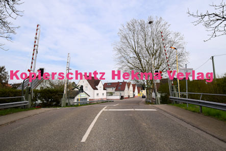 Kandel (Pfalz) - Eisenbahn - Kandel Bahnübergang 1208 Bü 6,267 - Saarstraße