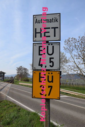 Deidesheim Eisenbahn - Königsbach/Deidesheim Bahnübergang Bü 4,5 - L516