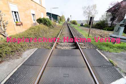 Königsbach (Pfalz) Eisenbahn - Königsbach Bahnübergang Bü 3,7 - Deidesheimer Straße