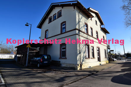 Lingenfeld Eisenbahn - Bahnhof Lingenfeld - Bahnhofsgebäude