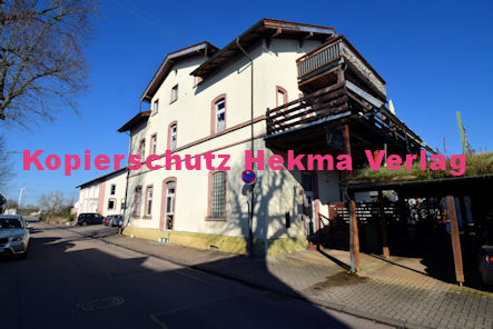 Lingenfeld Eisenbahn - Bahnhof Lingenfeld - Bahnhofsgebäude