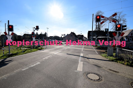 Lingenfeld Eisenbahn - Lingenfeld Bahnübergang - Bü Lingenfeld km 19,225 - Altspeyerer Straße