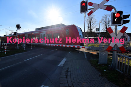 Lingenfeld Eisenbahn - Lingenfeld Bahnübergang - Bü Lingenfeld km 19,225 - Altspeyerer Straße