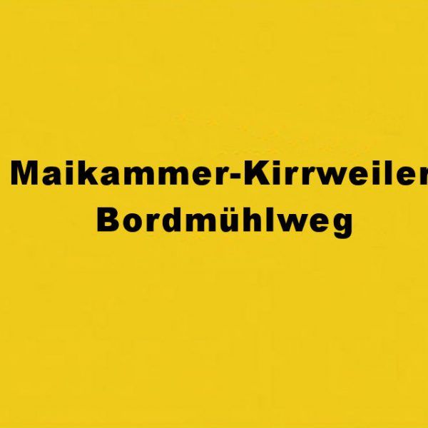 Maikammer-Kirrweiler Bordmühlweg