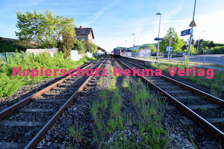 Maikammer/Kirrweiler - Eisenbahn - Bahnübergang Bü 5,8 Hauptstraße