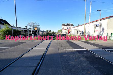 Maikammer/Kirrweiler - Eisenbahn - Bahnübergang Bü 5,8 Hauptstraße
